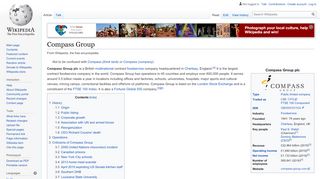 
                            9. Compass Group - Wikipedia