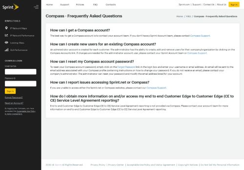 
                            4. Compass - IP/MPLS Products from Sprint