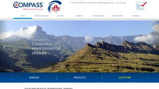 
                            9. Compass Medical Waste Services: home