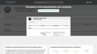 
                            6. Compass Motorolasolutions. Compass Login - FreeTemplateSpot
