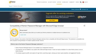 
                            12. Compatibility of Norton Password Manager with Microsoft Edge ...