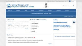 
                            10. Competition Commission of India,Government of India