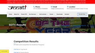 
                            6. Competition Results - Unnati Educational Society | About