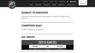 
                            4. competition rules - Uaejjf.com - UAE Jiu Jitsu Federation