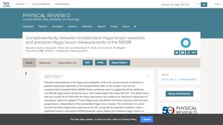 
                            12. Complementarity between nonstandard Higgs boson searches and ...