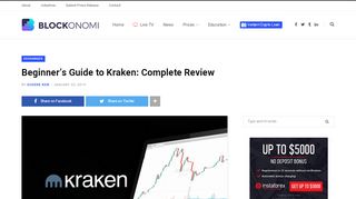 
                            11. Complete Beginner's Guide to Kraken Exchange Review 2019 - Is it ...