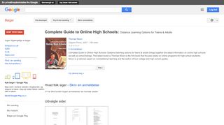 
                            5. Complete Guide to Online High Schools: Distance Learning Options ... - Resultat for Google Books
