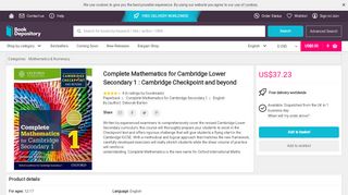 
                            12. Complete Mathematics for Cambridge Lower Secondary 1 : ...