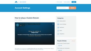 
                            7. Complete Setup About Custom Domain | Lander