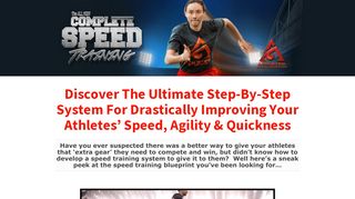 
                            3. Complete Speed Training