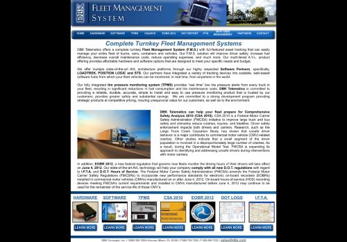 
                            13. Complete Turnkey Fleet Management System by DBK Telematics