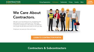 
                            2. Compliance Tool for Contractors | Contractor Compliance