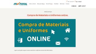 
                            1. Compra de Materiais e Uniformes online. » MV1 Total