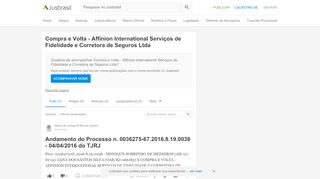 
                            7. Compra e Volta - Affinion International Serviços de Fidelidade e ...