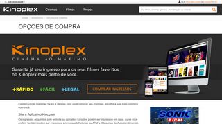 
                            6. Compra Online | Kinoplex - Cinema ao Máximo