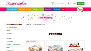 
                            7. Comprar FERRERO IBERICA, S.A. online. Tu tienda para comprar ...