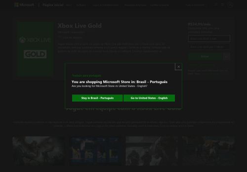 
                            4. Comprar Xbox Live Gold - Microsoft Store pt-BR