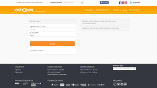 
                            4. Compras en USA | eShopex | Mi Cuenta Argentina