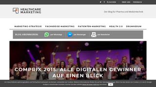 
                            8. Comprix 2015: Alle digitalen Gewinner auf einen Blick - Der ...