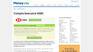 
                            7. Compte bancaire HSBC Advance et Premier : 80 € pour l'ouverture d ...