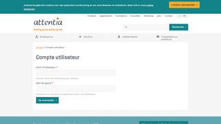 
                            3. Compte utilisateur | Attentia