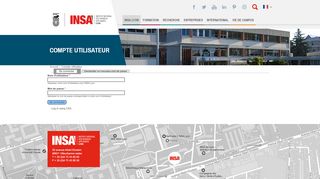 
                            1. Compte utilisateur | INSA Lyon