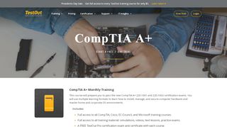 
                            2. CompTIA A+ Training – TestOut Continuing Education