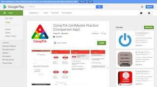 
                            9. CompTIA CertMaster Practice (Companion App) - Apps on Google ...