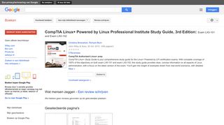 
                            10. CompTIA Linux+ Powered by Linux Professional Institute Study Guide, ...