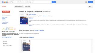 
                            7. CompTIA Project+ Cert Guide: Exam PK0-004