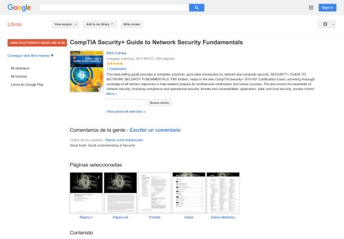 
                            11. CompTIA Security+ Guide to Network Security Fundamentals