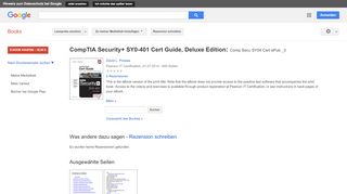 
                            8. CompTIA Security+ SYO-401 Cert Guide, Deluxe Edition: Comp Secu SY04 ...