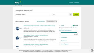 
                            9. Compugroup Medical: Aktuelle Jobs | XING Stellenmarkt