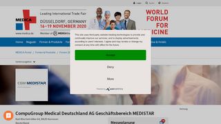 
                            13. CompuGroup Medical Deutschland AG Geschäftsbereich MEDISTAR ...