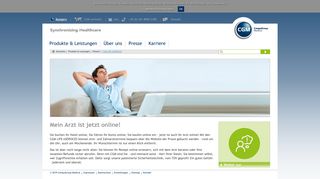 
                            2. CompuGroup Medical | Online mit dem Arzt austauschen – Termine ...