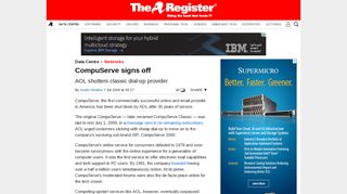
                            13. CompuServe signs off • The Register