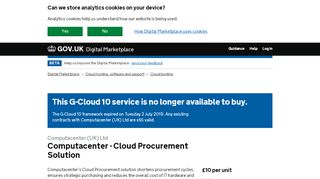 
                            9. Computacenter - Cloud Procurement Solution - Digital Marketplace