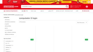 
                            5. Computador I3 Login em Promoção nas Lojas Americanas.com