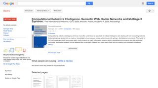 
                            6. Computational Collective Intelligence. Semantic Web, Social Networks ...