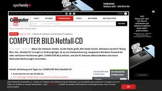 
                            5. COMPUTER BILD-Notfall-CD - Anleitung und Tipps - COMPUTER BILD