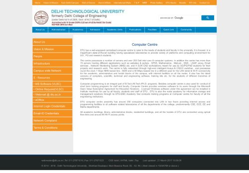 
                            7. Computer Centre | Delhi Technological University