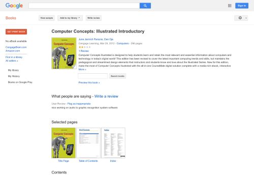 
                            12. Computer Concepts: Illustrated Introductory  - Google بکس کا نتیجہ