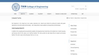 
                            3. Computer Facility - TKM College of Engineering