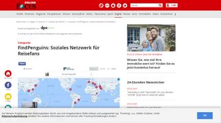 
                            7. Computer: FindPenguins: Soziales Netzwerk für Reisefans - FOCUS ...