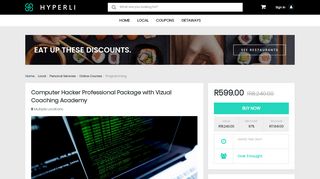 
                            9. Computer Hacker Professional Package with Vizual Coaching Academy