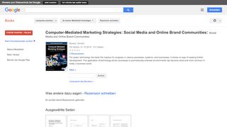 
                            5. Computer-Mediated Marketing Strategies: Social Media and Online ...