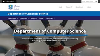 
                            8. Computer Science Home - Computer Science - The University of ...