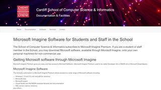 
                            11. Computer Science & Informatics Microsoft Imagine Software