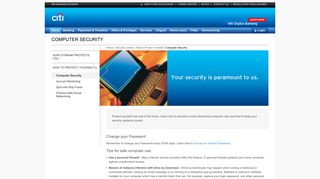 
                            2. Computer Security | Citibank India