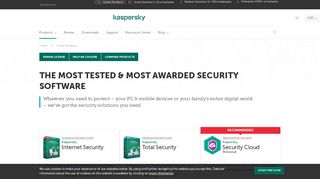 
                            11. Computer Security Products for Home Users | Kaspersky Lab